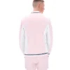 Hellrosa Settanta Baseball-Trainingsjacke