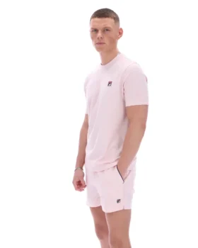 Hellrosa „Sunny Essential“-T-Shirt