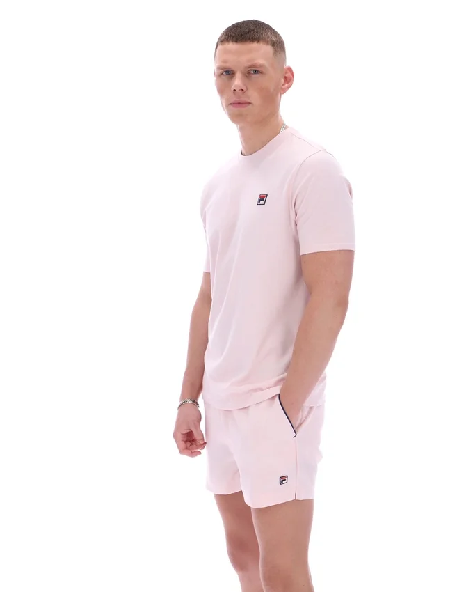 Hellrosa „Sunny Essential“-T-Shirt
