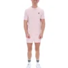 Hellrosa „Sunny Essential“-T-Shirt