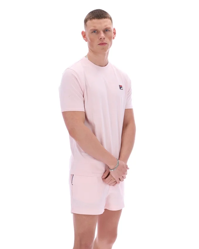 Hellrosa „Sunny Essential“-T-Shirt
