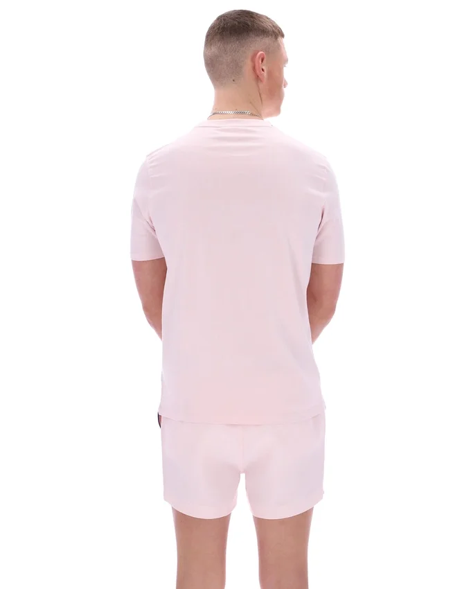 Hellrosa „Sunny Essential“-T-Shirt