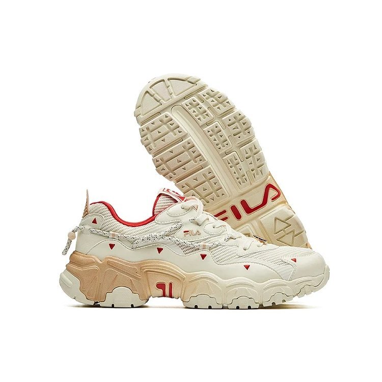 Heritage-FHT Dad Shoes Beige/Weiß