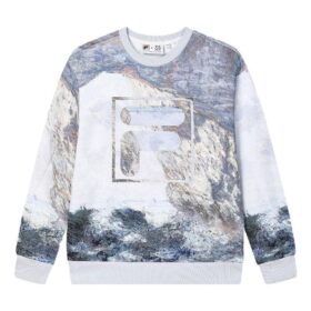 HERITAGE-Kollektion THE GREAT MATISSE-Thema F-Box-Logo-Sweatshirt „White Multi-Color“