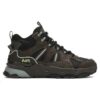 High-Top-Retro-Schuhe „Schwarz-Braun“