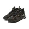 High-Top-Retro-Schuhe „Schwarz-Braun“