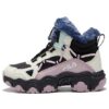 High-Top-Schuhe „Schwarz Weiß Rosa“