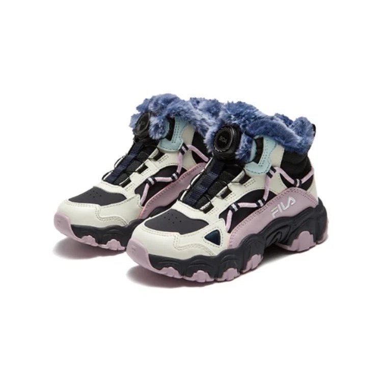 High-Top-Schuhe „Schwarz Weiß Rosa“