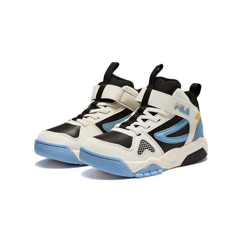 High-Top-Skateschuhe „Weiß Schwarz Blau“