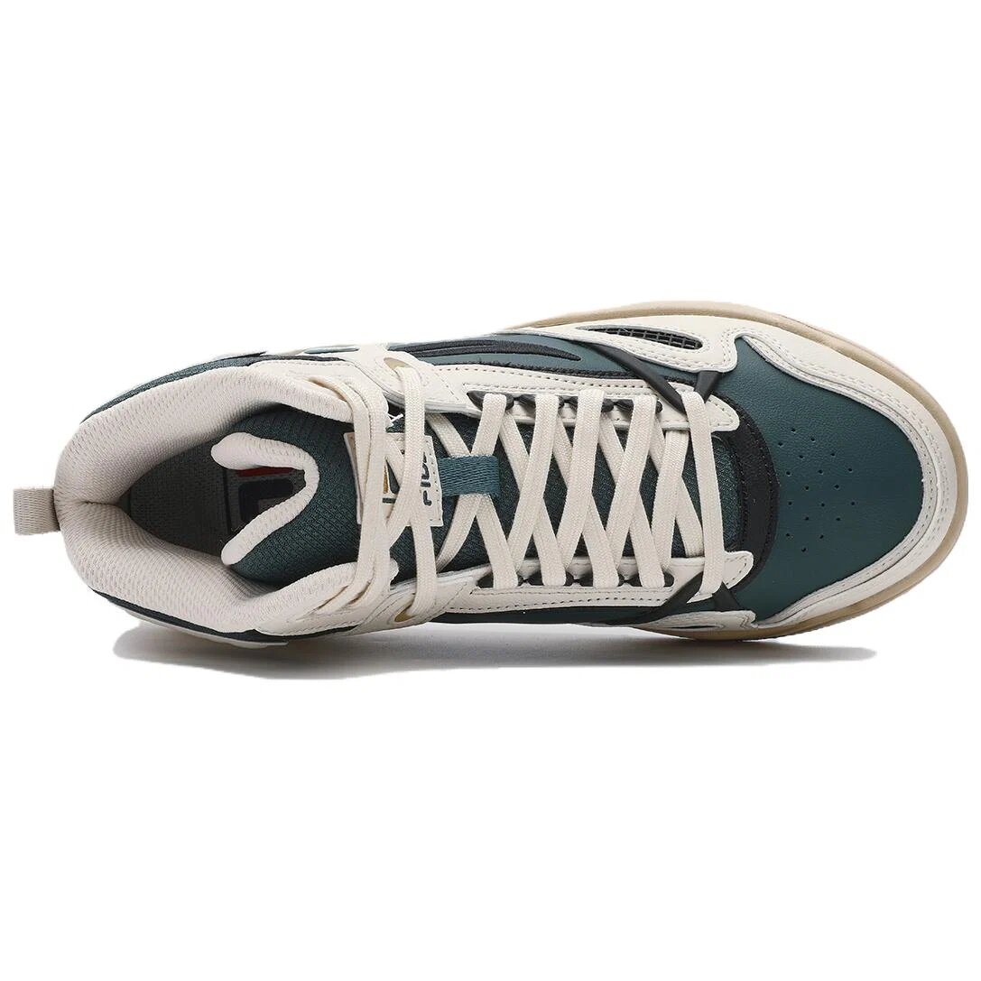 High-Top-Sneaker „White Green“