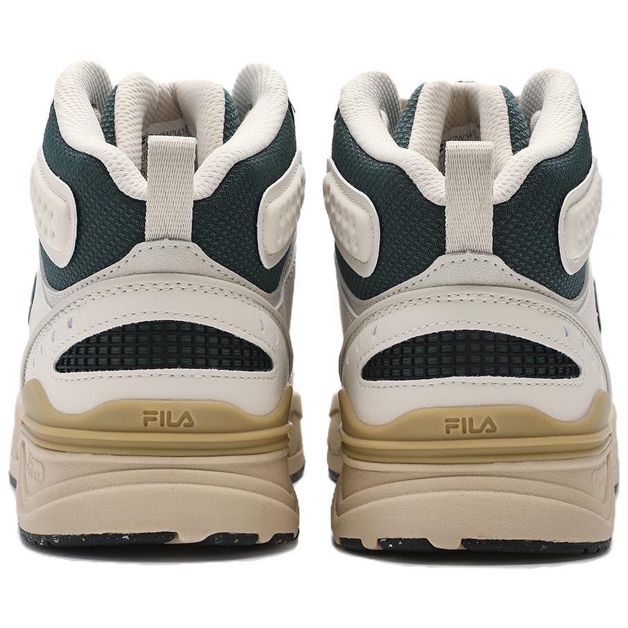 High-Top-Sneaker „White Green“