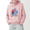 Hoodie mit Grafik „Pink“