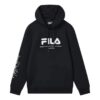 Hoodie mit Logo-Grafik „Schwarz-Weiß“