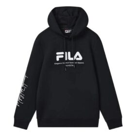 Hoodie mit Logo-Grafik „Schwarz-Weiß“
