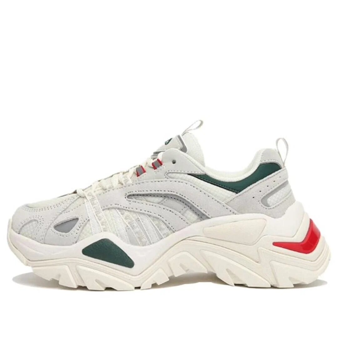 Interaction-Schuhe „Weiß Grün Rot“