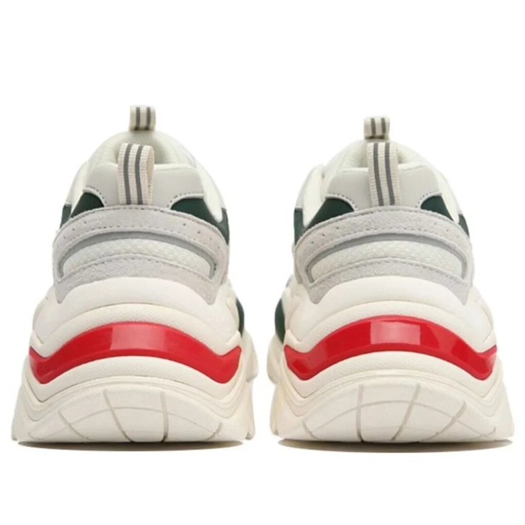 Interaction-Schuhe „Weiß Grün Rot“