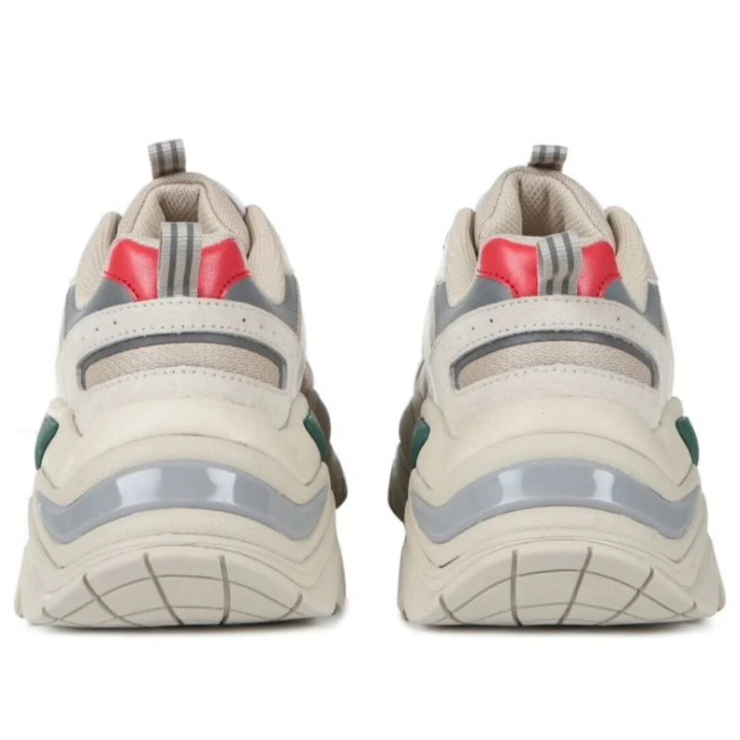 Interation Light Schuhe „Beige Grün Rot“
