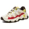 Jagger Low Laufschuhe Weiß/Rot/Gelb