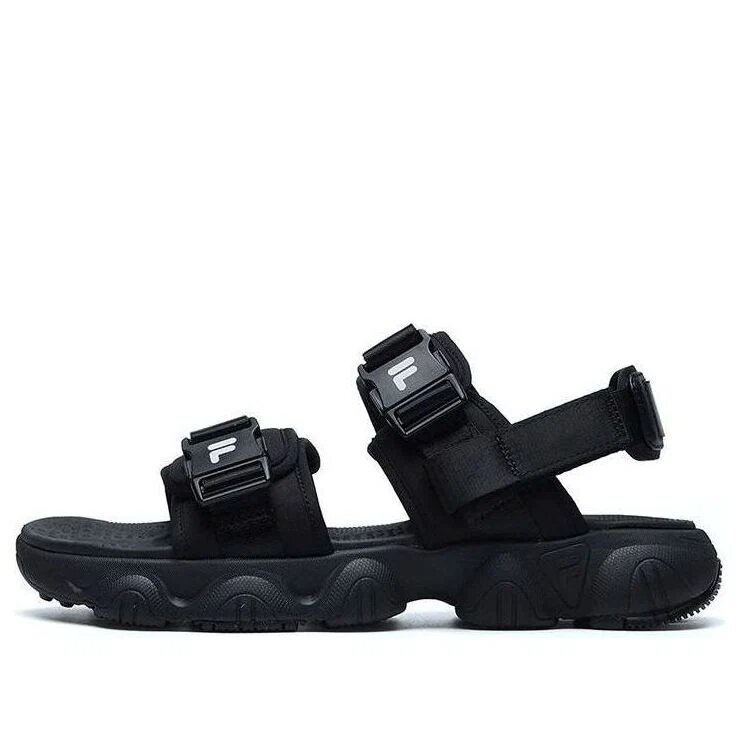 Jagger Sandale – Lässige Mode – Schwarze Sandalen