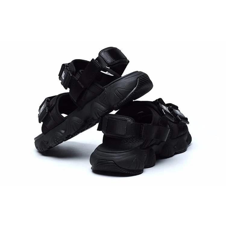 Jagger Sandale – Lässige Mode – Schwarze Sandalen