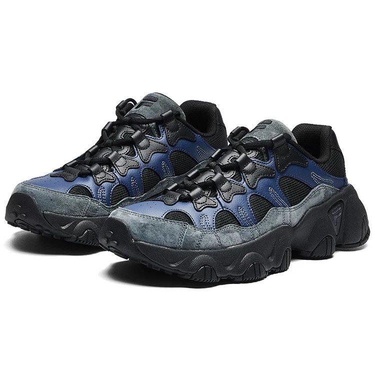 Jagger-Sneaker Schwarz/Blau/Grau