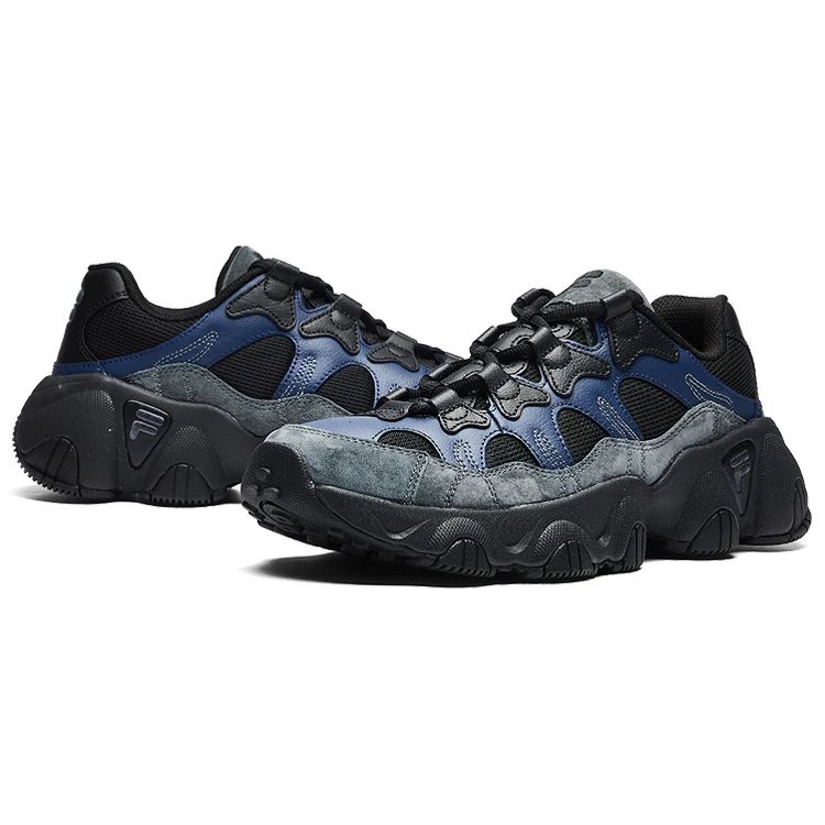 Jagger-Sneaker Schwarz/Blau/Grau