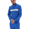 Jason Colour Block Trainingsjacke in „Turkish Sea“
