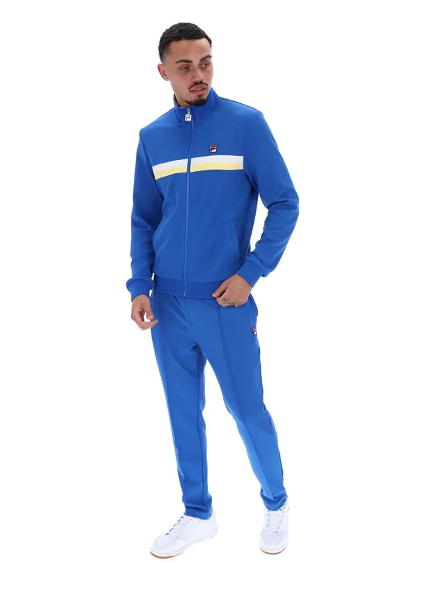 Jason Colour Block Trainingsjacke in „Turkish Sea“