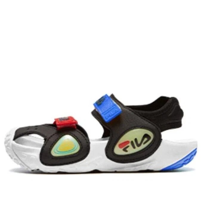Jungle Performance Sandalen „Weiß Schwarz Blau“