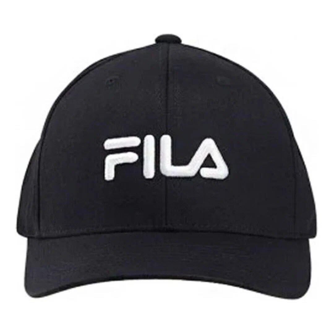 Kappe mit Logo-Aufdruck „Schwarz-Weiß“