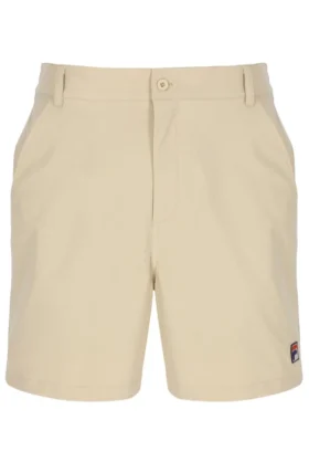 Klassische beige Caruso-Chino-Shorts