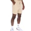 Klassische beige Caruso-Chino-Shorts