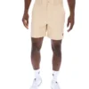 Klassische beige Caruso-Chino-Shorts