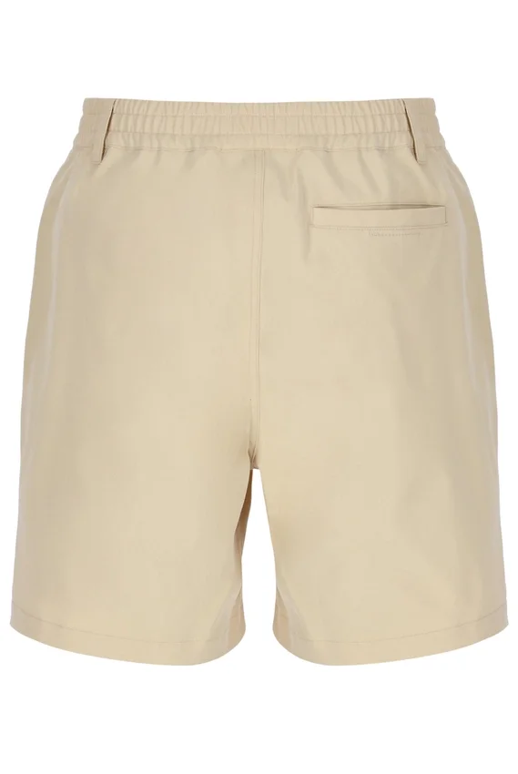 Klassische beige Caruso-Chino-Shorts