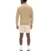 Klassische beige Francesco-Wildlederjacke