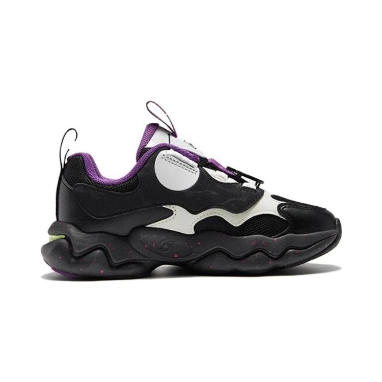 Klassische Laufschuhe „Schwarz Grau Lila“