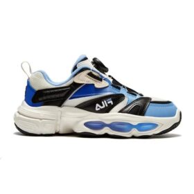 Klassische Laufschuhe „Weiß Blau Schwarz“