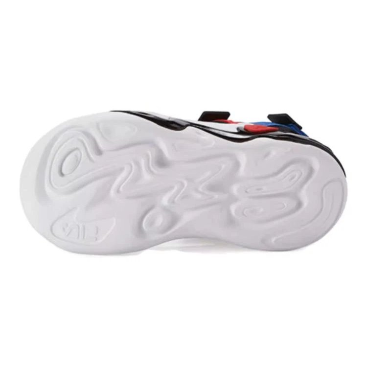 Klassische Sandalen „Schwarz Blau Rot“