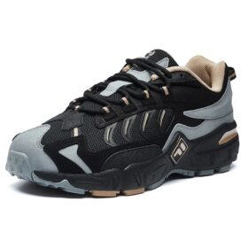 Klassische Sportschuhe Schwarz/Grau