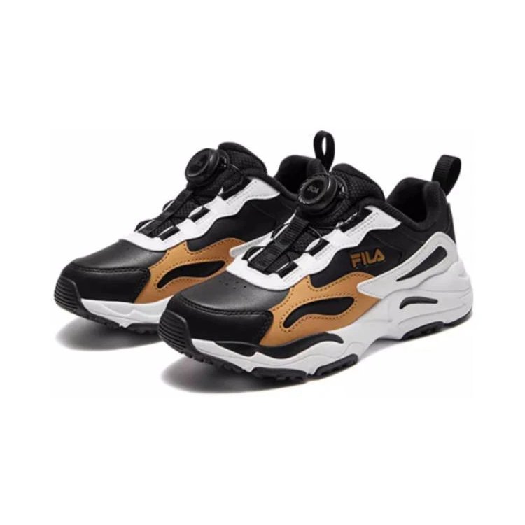Klassische Sportschuhe „Schwarz Weiß Gold“