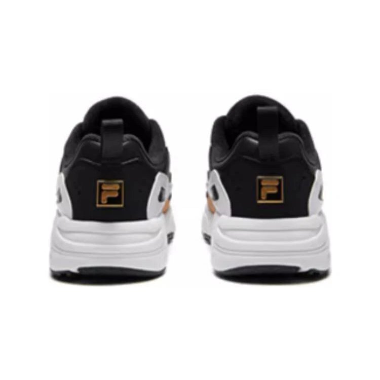Klassische Sportschuhe „Schwarz Weiß Gold“