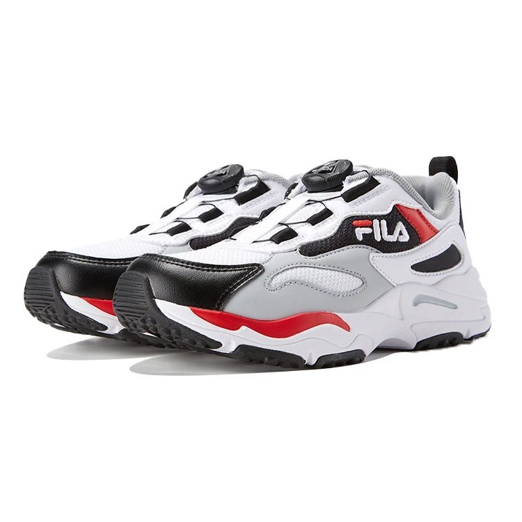 Klassische Sportschuhe „Weiß Rot Schwarz“