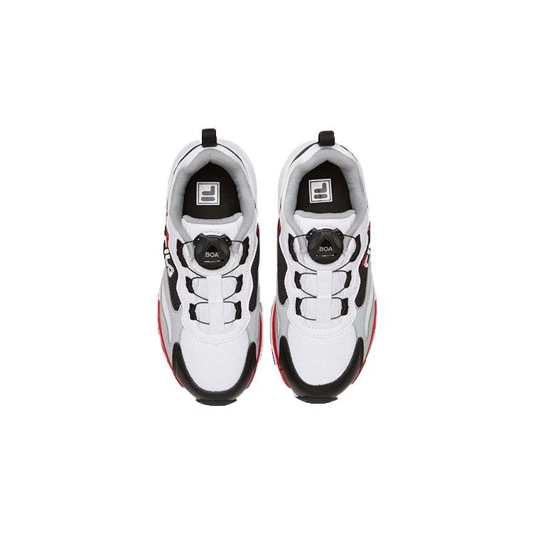 Klassische Sportschuhe „Weiß Rot Schwarz“