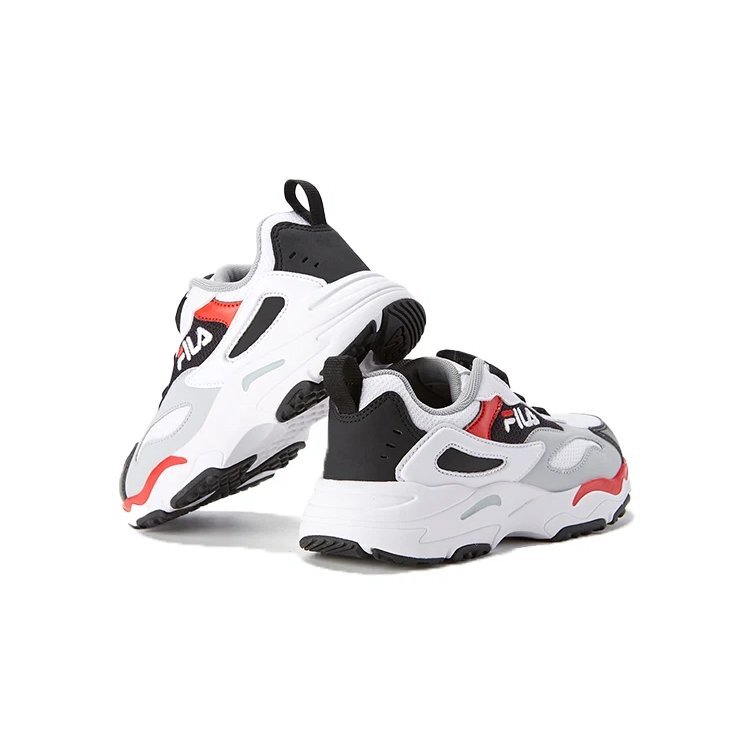Klassische Sportschuhe „Weiß Rot Schwarz“