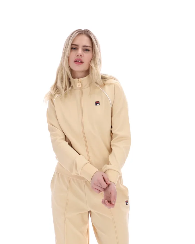 Klassisches beiges Diano-Trainingsjacke