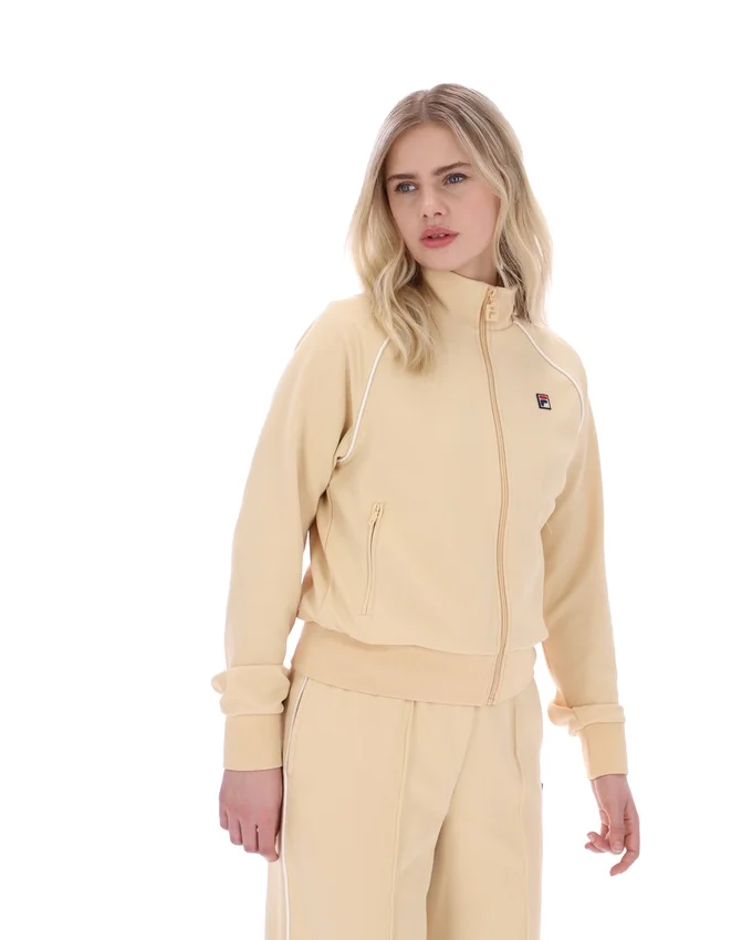 Klassisches beiges Diano-Trainingsjacke