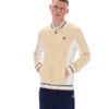 Klassisches beiges Settanta Baseball-Trainingsjacke