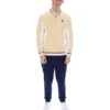 Klassisches beiges Settanta Baseball-Trainingsjacke
