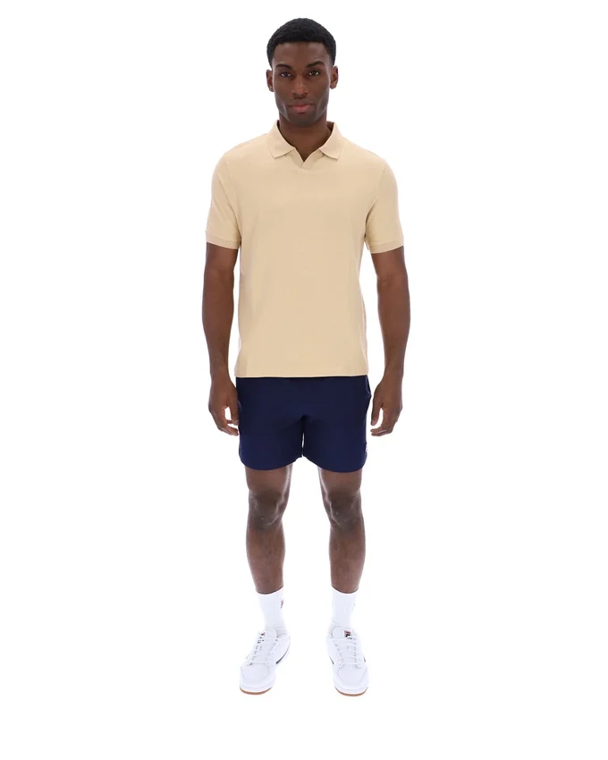 Klassisches beiges Tristiano-Polo mit Struktur