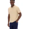 Klassisches beiges Tristiano-Polo mit Struktur